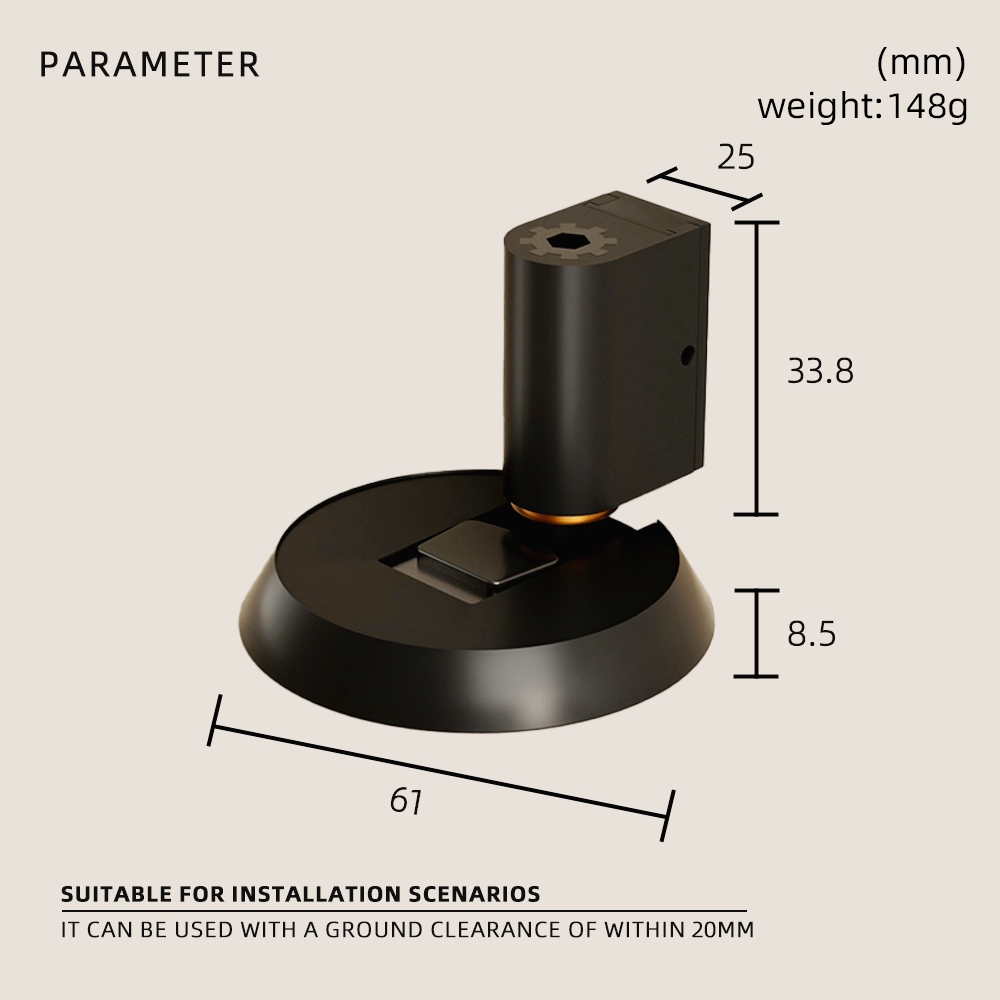DOOROOM Windproof And Collision Door Suction Simple non-punching Suction Stable And Durable Home Improvement Door Stopper
