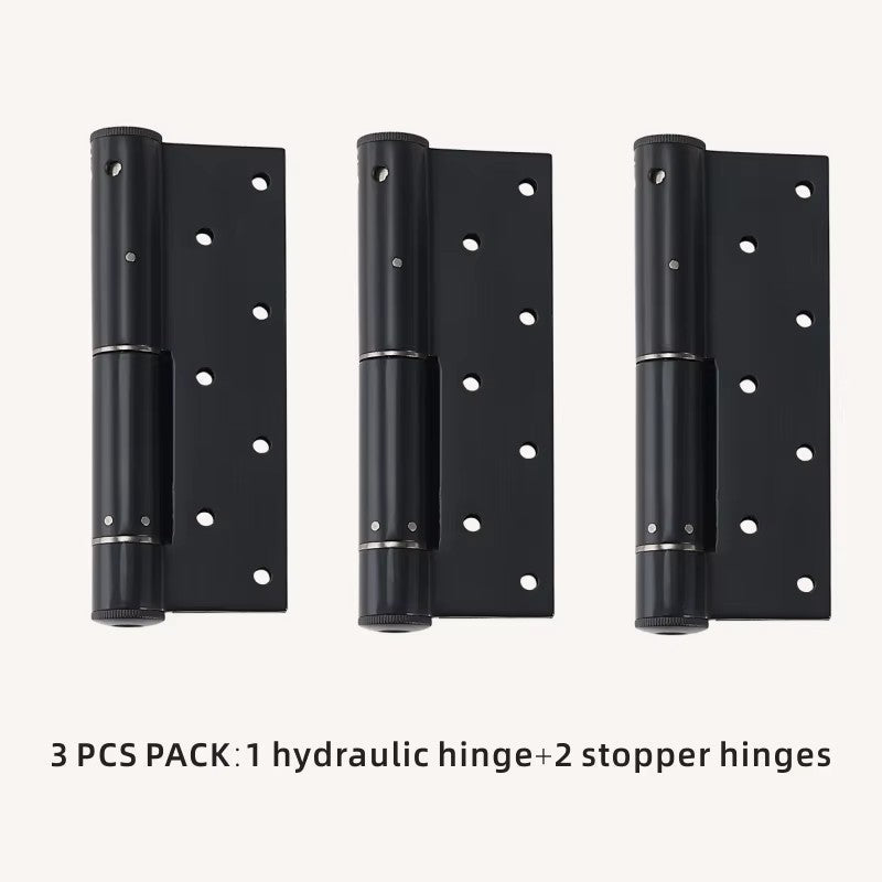 Dooroom Invisible Hydraulic Door Hinges Automatic Door Closing Buffer Damping Hidden Spring Door Hinges