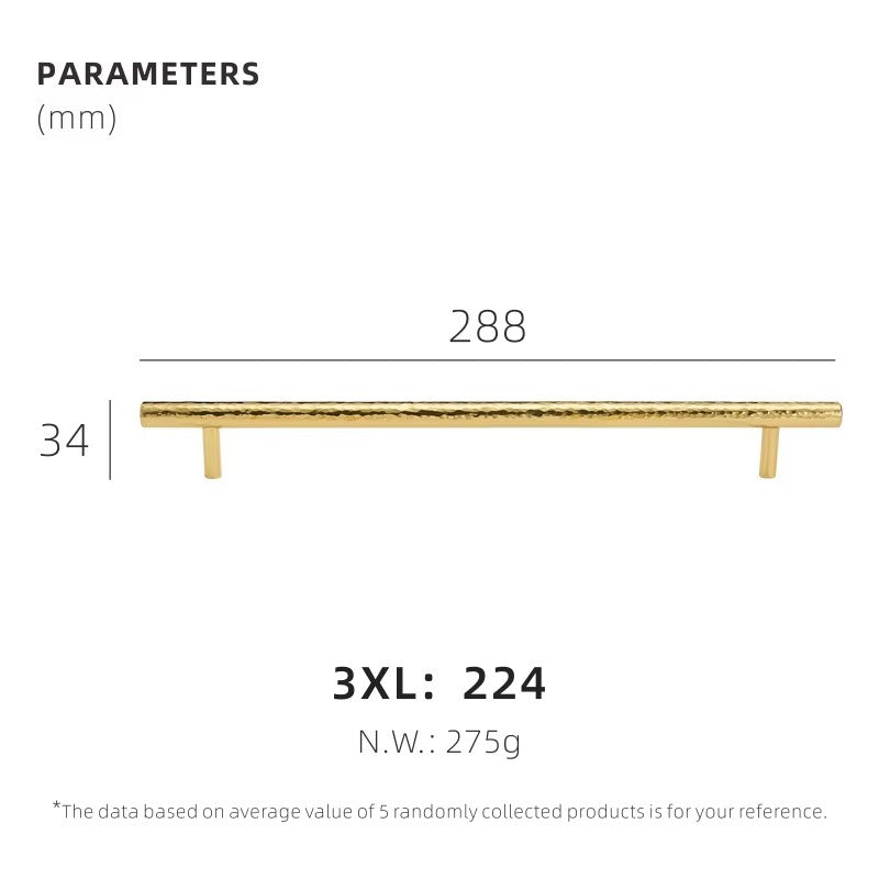 Dooroom Brass Hammered Furniture Handles Ball T Shaped And Long Pulls Cupboard Wardrobe Dresser Shoe Box Drawer Cabinet Knobs