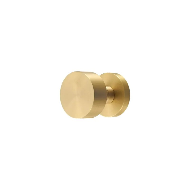 Dooroom Brass Door Lock Set Modern Brass Black Nickel Interior Bedroom Bathroom Double Wood Door Lever Set Dummy Handle Passage