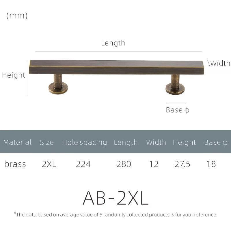 Dooroom Brass Furniture Long Handles New Modern Nordic Wardrobe Dresser Cupboard Cabinet Drawer Shoe Box Wine Bar Pulls Knobs