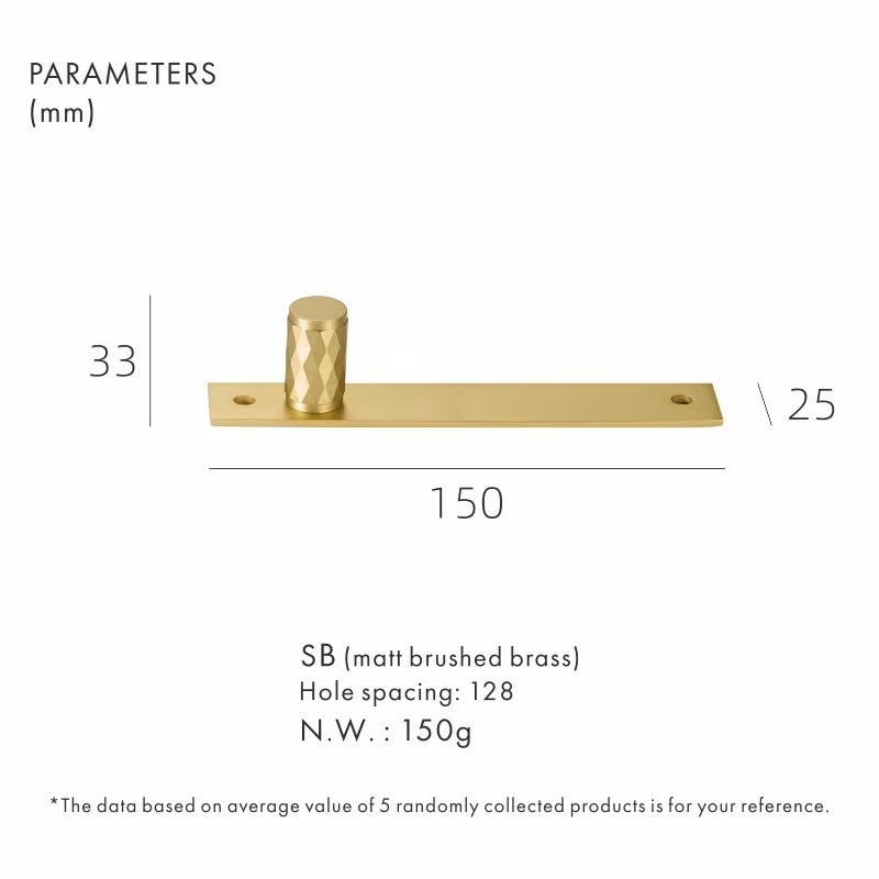 Dooroom Brass Furniture Handles Modern Hammered Black Gold Cupboard Wardrobe Dresser Shoe Box Drawer Cabinet Knobs Pulls