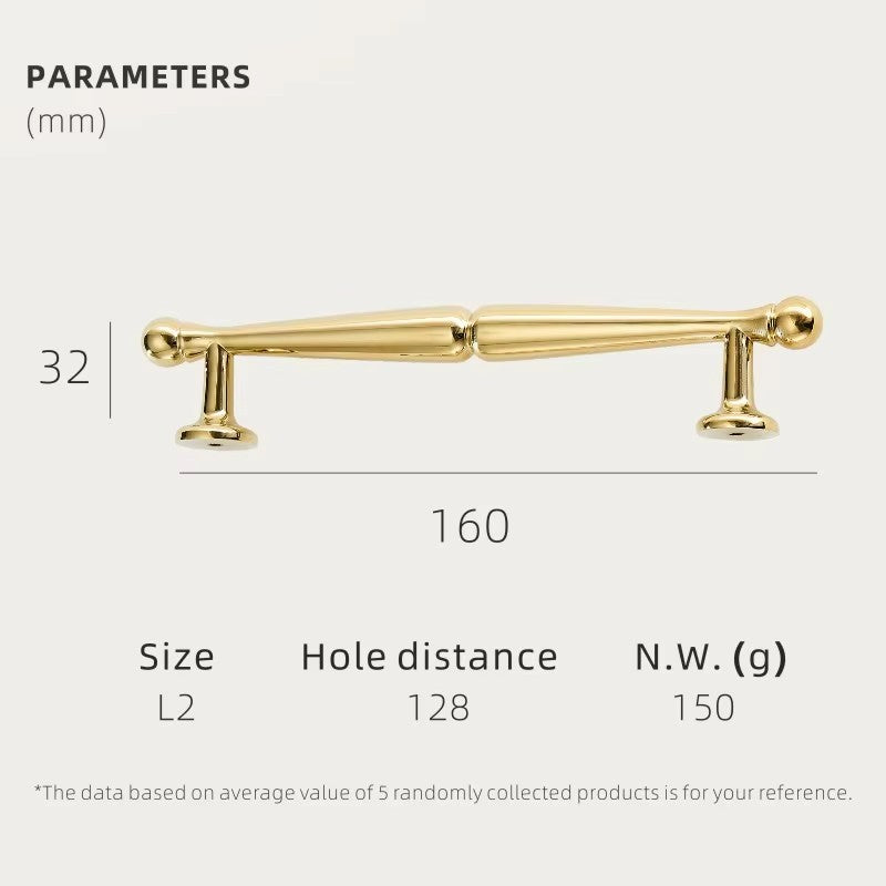 Dooroom Brass Furniture Handles Light Luxury European Gold Chrome Pulls Wardrobe Dresser Cupboard Cabinet Drawer Wine Bar Knobs
