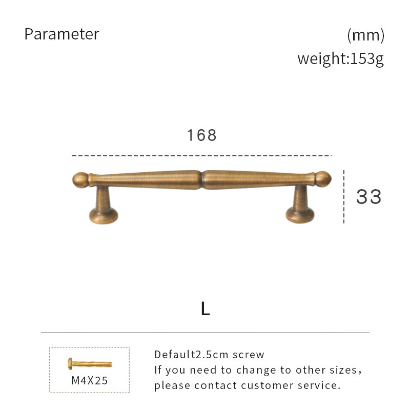 Dooroom Brass Pulls Furniture Handles Retro Style Home Brass Wardrobe Dresser Cupboard Cabinet Drawer Kitchen Accessories Pulls