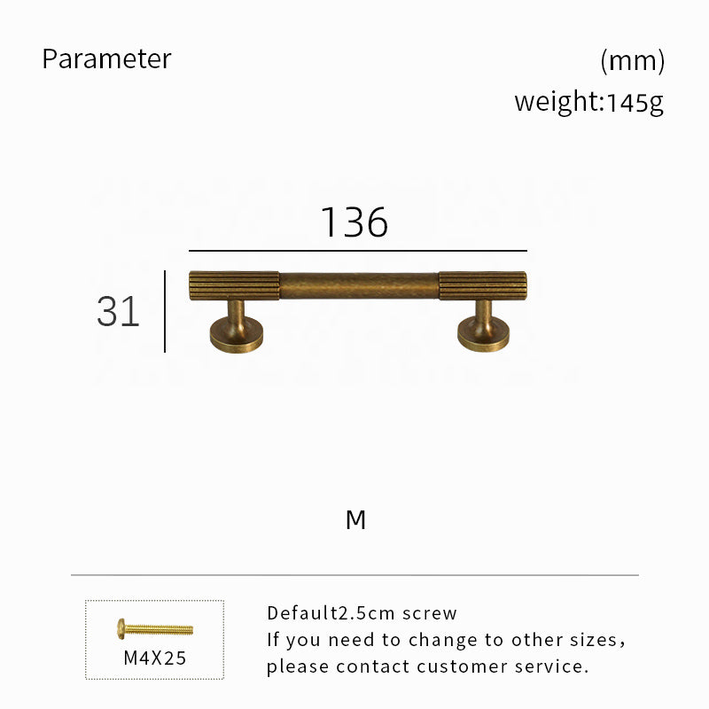 Dooroom Brass Furniture Handle High Quality Cabinet Closet Dresser Shoebox Drawer Cabinet Pull Cabinet Hardware Handles