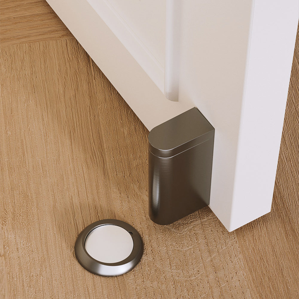 DOOROOM New Magnetic Door Stopper Silent crash-proof windproof Invisible Door suction perforation-free Home Door Stops