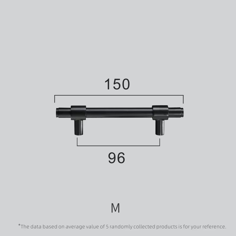 Dooroom Brass Furniture Handles Black Gold Light Luxury Modern Nordic Drawer Wardrobe Dresser Long Cabinet Knobs Pulls