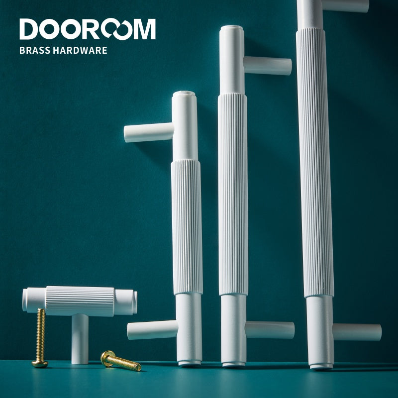 Dooroom Brass Stripe Furniture Handles Modern Brass Grey Wardrobe Dresser Cupboard Cabinet Drawer Shoe Box Wine Bar Pulls Knobs