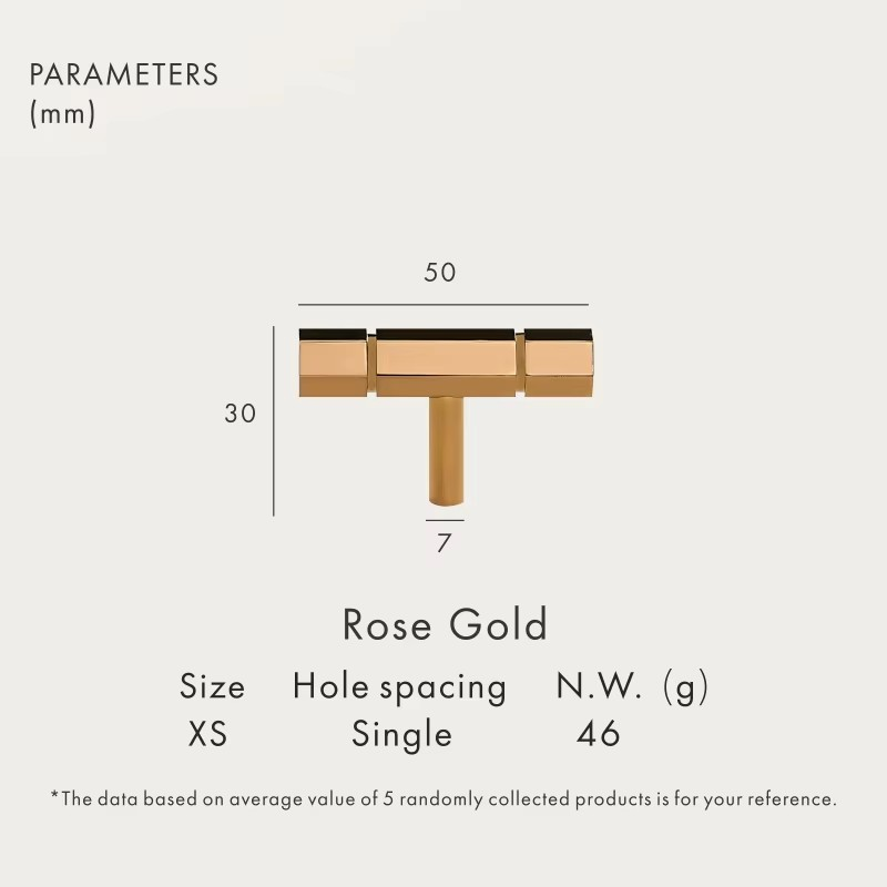Dooroom Brass Furniture Handles Shiny Rose Gold Black Titanium Bright Chrome Cupboard Wardrobe Dresser Drawer Cabinet Pulls