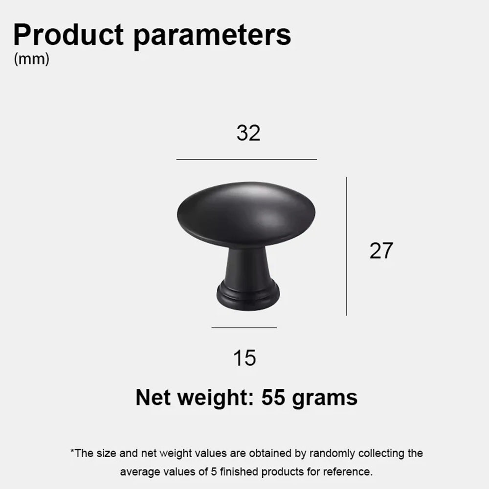 DOOROOM Drawer Small Knobs Multiple Funiture Cabinet Handles Modern Simple Round Cupboard Door Knobs Golden Wardrobe Pulls