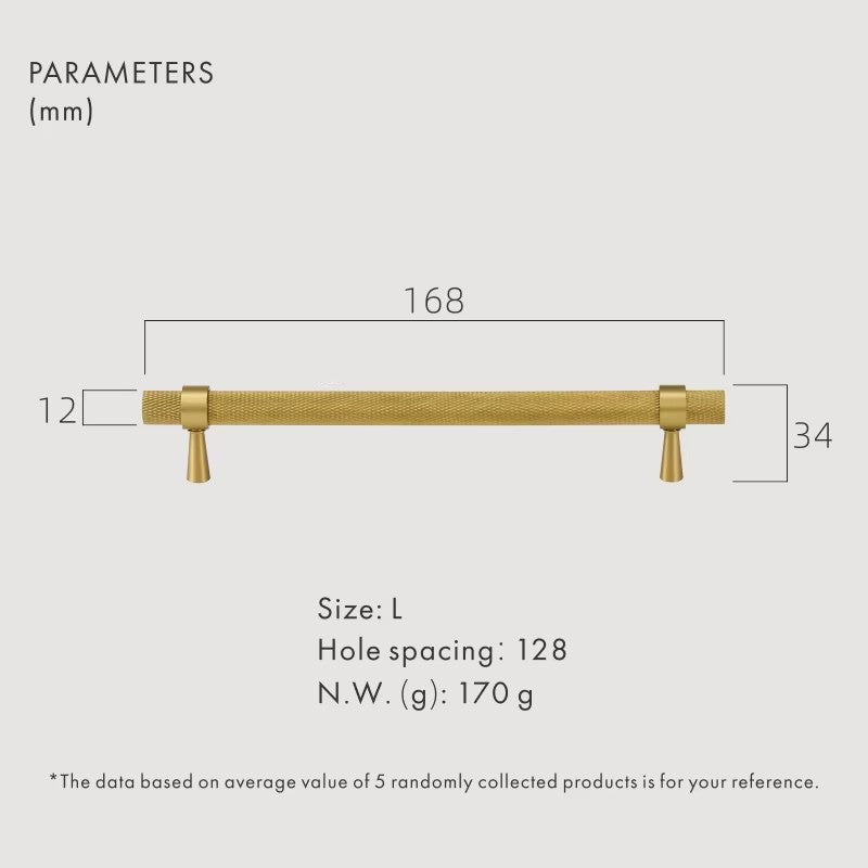 Dooroom Brass Knurled Furniture Handles Modern Matt Black Brass Silver Cupboard Wardrobe Dresser Shoe Box Drawer Cabinet Pulls