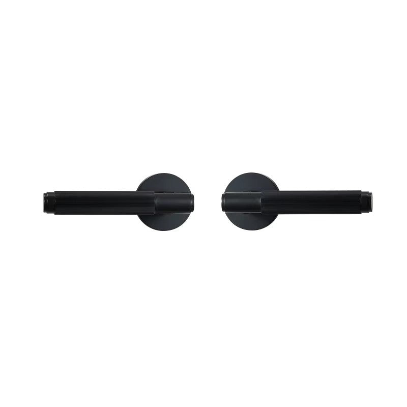 Dooroom Brass Door Lever Set Interior Bedroom Bathroom Dummy lock Set Privacy Passage Locks Tubular Latch linear Thumb Turn