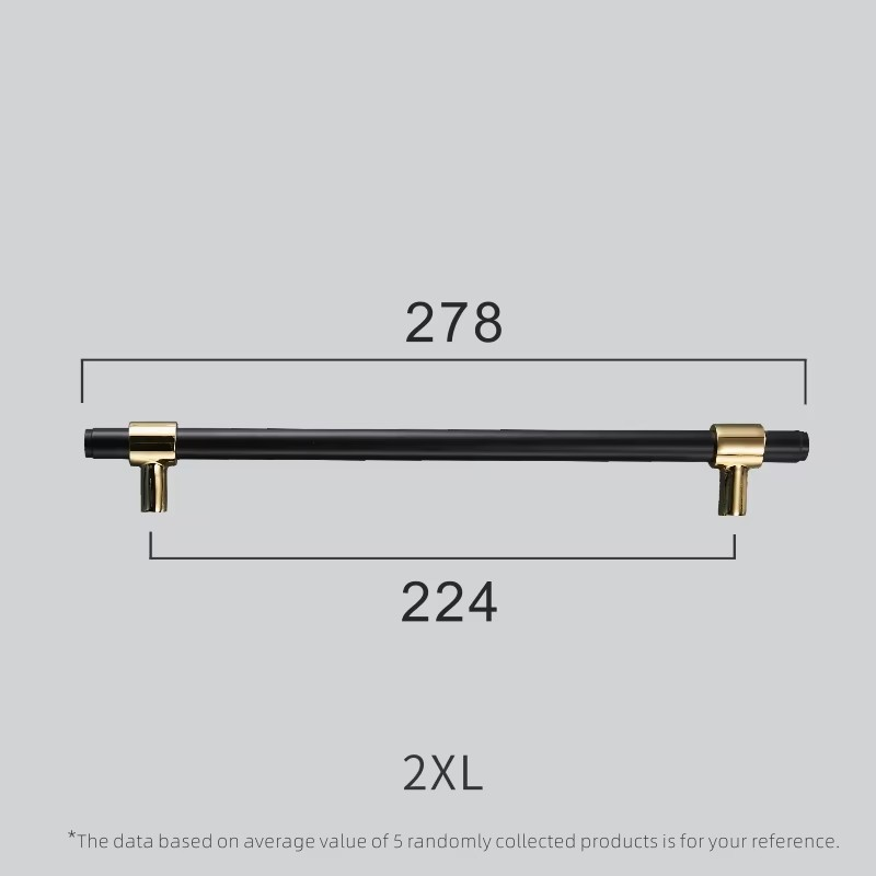 Dooroom Brass Furniture Handles Black Gold Light Luxury Modern Nordic Drawer Wardrobe Dresser Long Cabinet Knobs Pulls